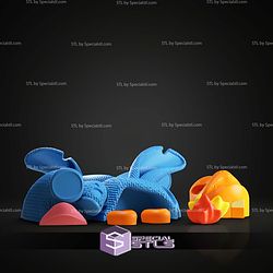 Super Basic STL Charmander Stitch Crochet No AMS