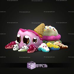 Super Basic STL Dessert Spider Ice Cream