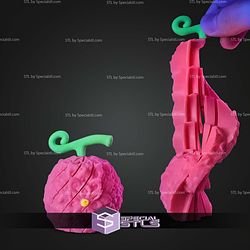 Super Basic STL Devil Fruit Sliced Fidget Hana Hana