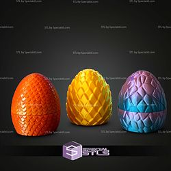 Super Basic STL Dragon Egg Containers