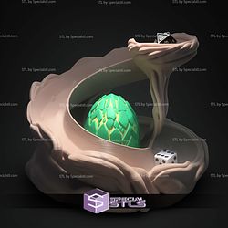 Super Basic STL Dragons Nest Display and Dice Tower