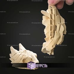 Super Basic STL Dragon Skull Sliced Fidget
