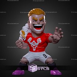Super Basic STL Erling Haaland Luffy Gear 5 No AMS