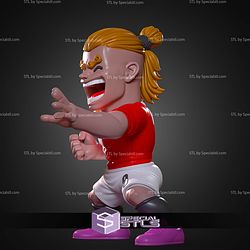 Super Basic STL Erling Haaland Luffy Gear 5 No AMS