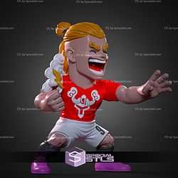 Super Basic STL Erling Haaland Luffy Gear 5 No AMS