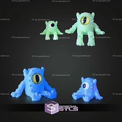 Super Basic STL Eye Monster Shelf Buddy