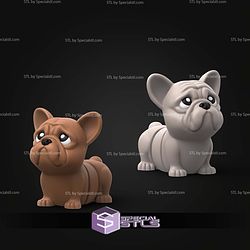 Super Basic STL Flexi Baby French Bull Dog