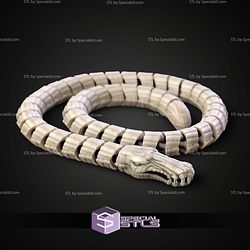 Super Basic STL Flexi Dragon Snake
