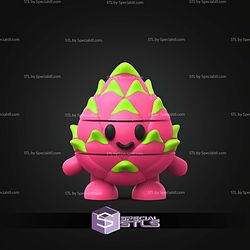 Super Basic STL Flexi DragonFruit