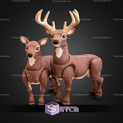 Super Basic STL Flexi Deer