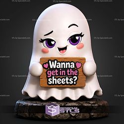 Super Basic STL Flirty Figures Ghost