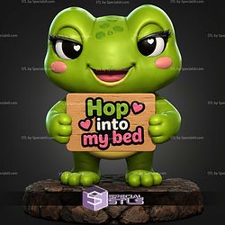 Super Basic STL Flirty Figures Frog