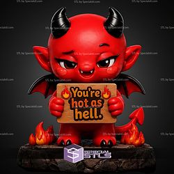 Super Basic STL Flirty Figures Little Devil