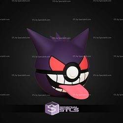 Super Basic STL Gengar Pokeball V2