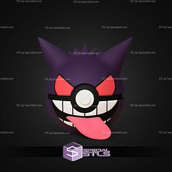 Super Basic STL Gengar Pokeball V2