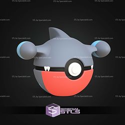 Super Basic STL Gible Pokeball