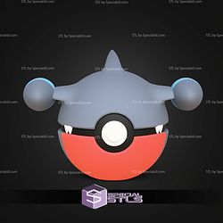 Super Basic STL Gible Pokeball