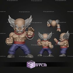 Super Basic STL Heihachi Mishima Multipart No AMS