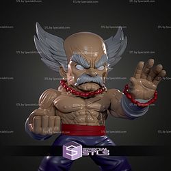 Super Basic STL Heihachi Mishima Multipart No AMS