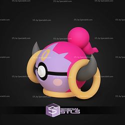 Super Basic STL Hoopa Pokeball
