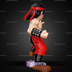 Super Basic STL Liu Kang Action No AMS