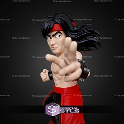 Super Basic STL Liu Kang Action No AMS