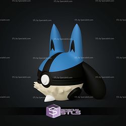 Super Basic STL Lucario Pokeball V2