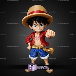 Super Basic STL Luffy Fan Art No Ams