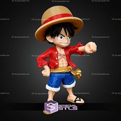 Super Basic STL Luffy Fan Art No Ams