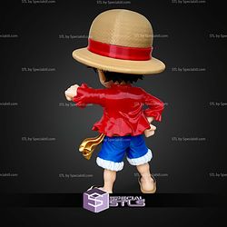 Super Basic STL Luffy Fan Art No Ams