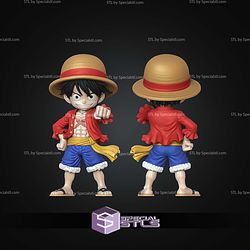 Super Basic STL Luffy Fan Art No Ams