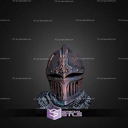 Super Basic STL Lost Warrior Helmet Display