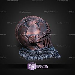 Super Basic STL Lost Warrior Helmet Display
