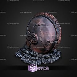 Super Basic STL Lost Warrior Helmet Display