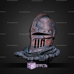 Super Basic STL Lost Warrior Helmet Display