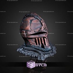 Super Basic STL Lost Warrior Helmet Display