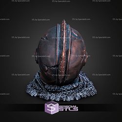 Super Basic STL Lost Warrior Helmet Display