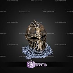 Super Basic STL Lost Warrior Helmet Display
