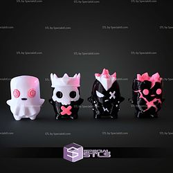 Super Basic STL Mini Sprites Vol 1 Ghost Kin Punk