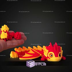 Super Basic STL Modular Fire Dragons