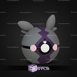 Super Basic STL Morpeko Pokeball