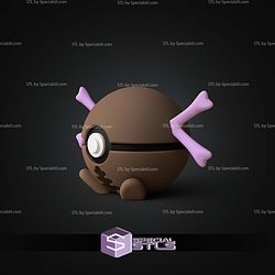 Super Basic STL Paldean Wooper Pokeball