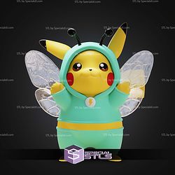 Super Basic STL Pikachu Fairy No AMS