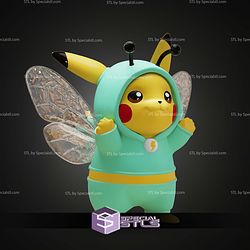 Super Basic STL Pikachu Fairy No AMS