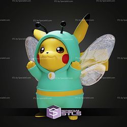 Super Basic STL Pikachu Fairy No AMS