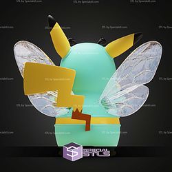 Super Basic STL Pikachu Fairy No AMS