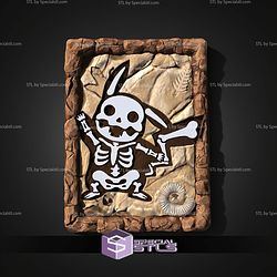 Super Basic STL Pikachu Fossil Puzzle
