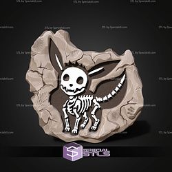 Super Basic STL Pokemon Fossil Puzzle Eevee