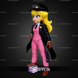 Super Basic STL Princess Peach Peaky Blinder No AMS