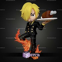 Super Basic STL Sanji Chef No AMS